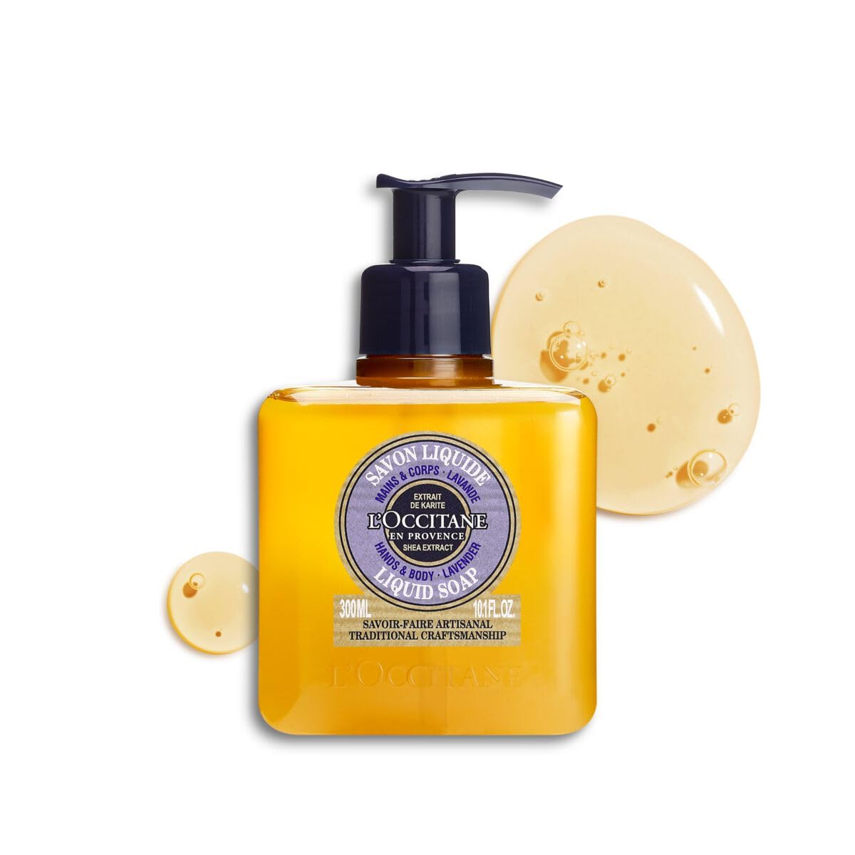 Jabón Líquido L'occitane Shea Hands & Body Lavender 300 Ml - Venta Internacional.