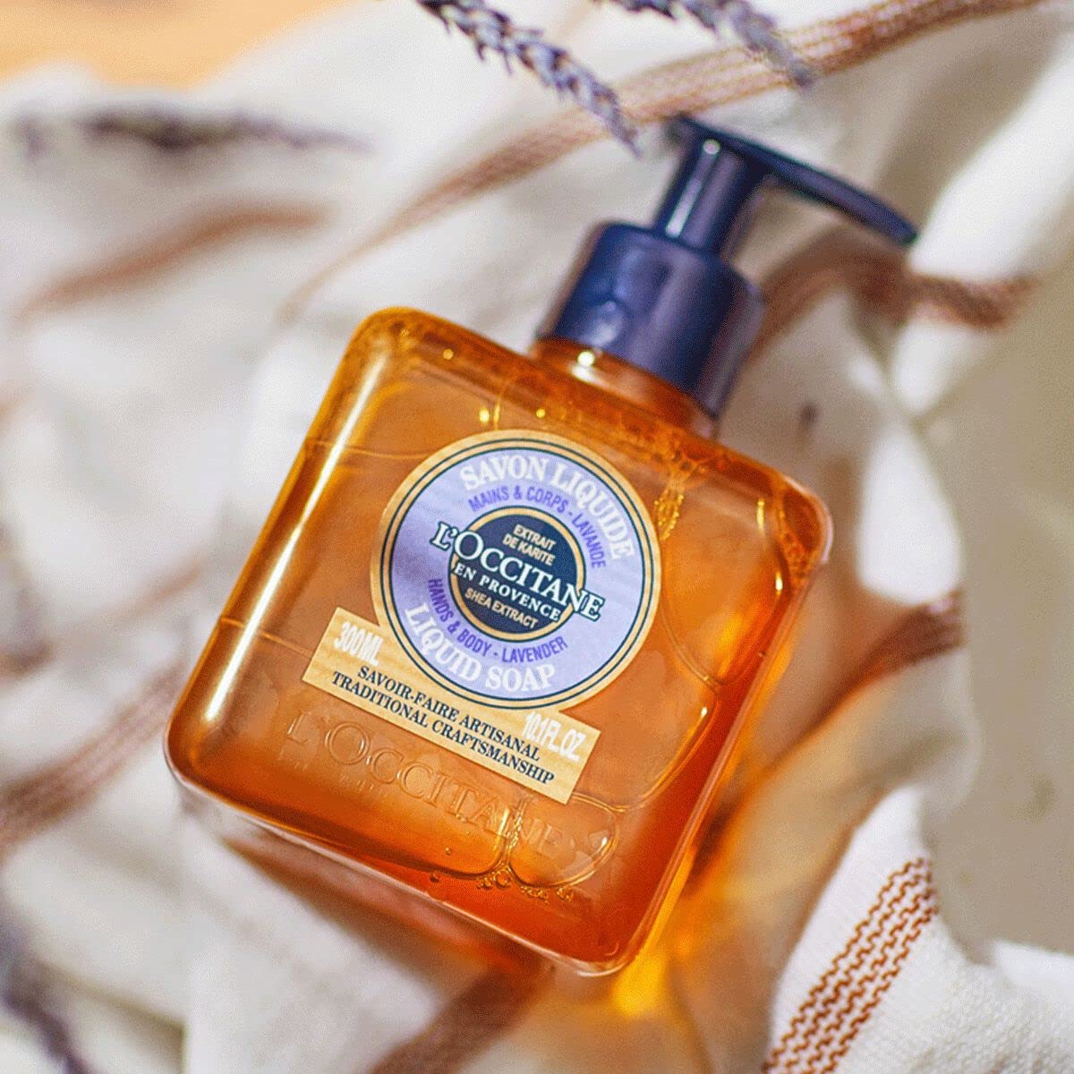 Foto 5 | Jabón Líquido L'occitane Shea Hands & Body Lavender 300 Ml - Venta Internacional.