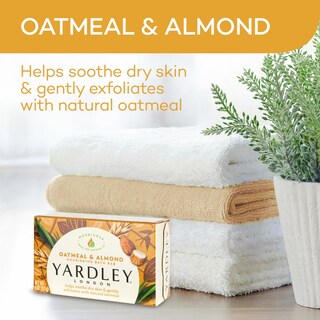 Foto 3 | Jabón Yardley London Con Aroma A Avena Y Almendras, 100 G, Paquete De 2 - Venta Internacional.