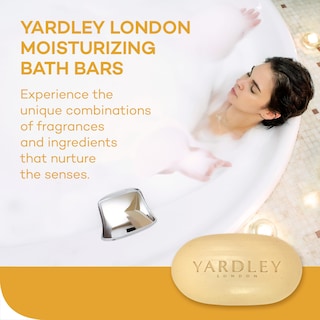 Foto 4 | Jabón Yardley London Con Aroma A Avena Y Almendras, 100 G, Paquete De 2 - Venta Internacional.