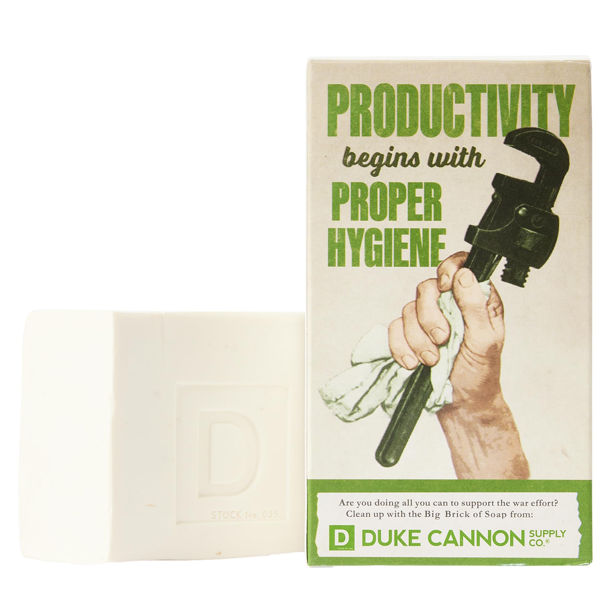 Jabón Duke Cannon Supply Co. Big Brick, Calidad Superior, 300 Ml - Venta Internacional.