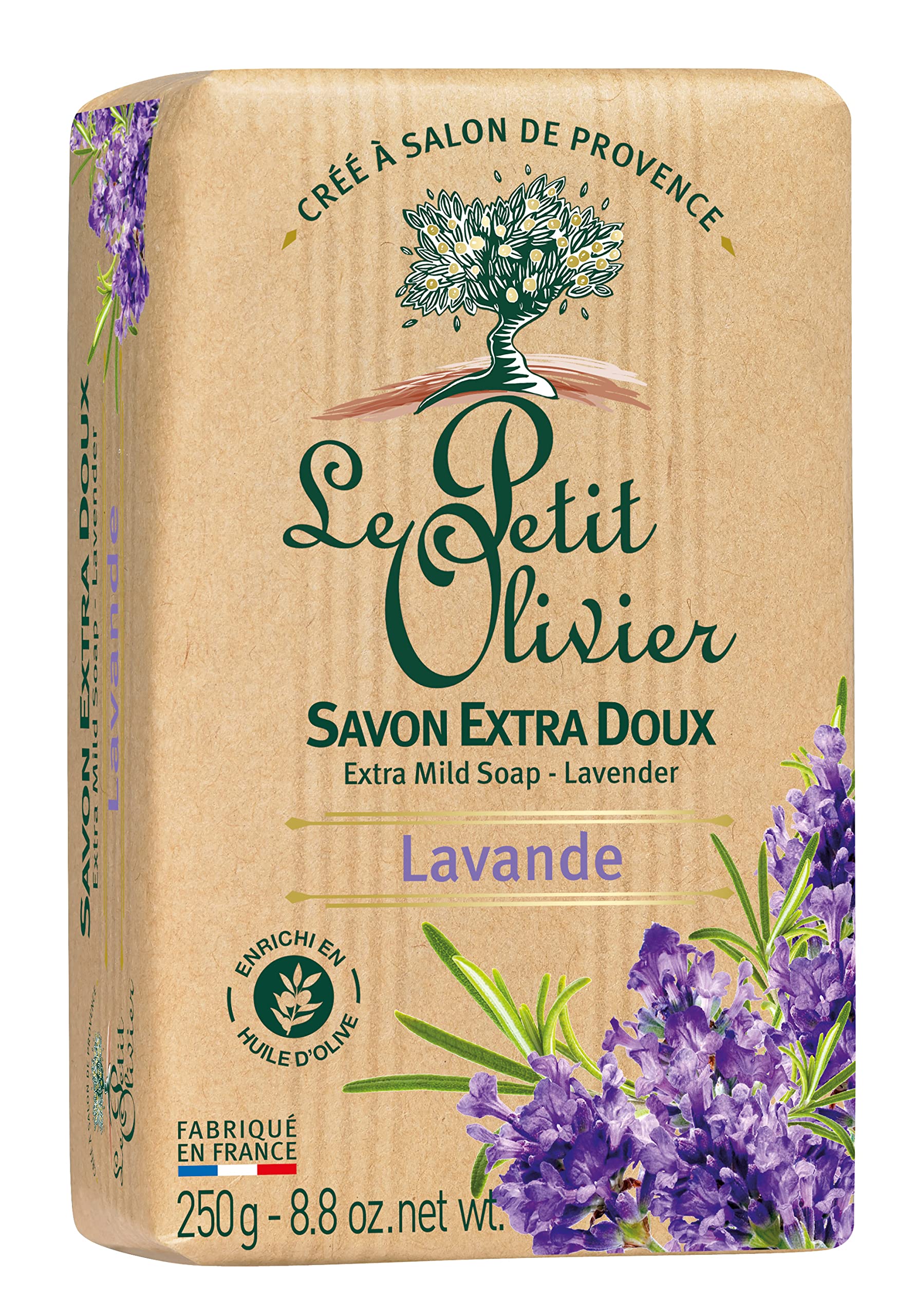 Foto 2 pulgar | Jabón Le Petit Olivier, Extra Suave, Lavanda, 250 Ml - Venta Internacional.