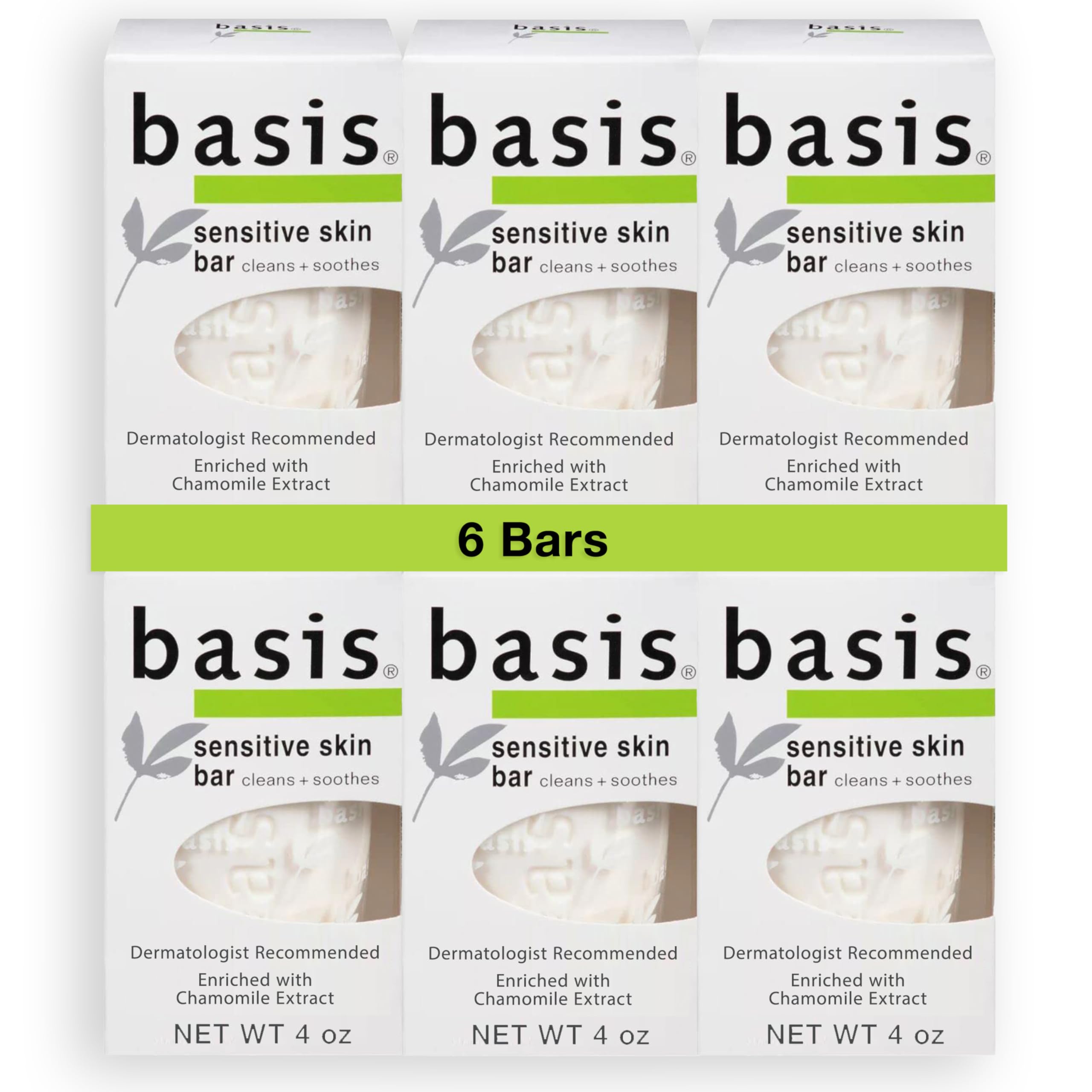 Barra Soap Basis Para Piel Sensible, 4 Onzas, Paquete De 6 Unidades, Sin Perfume - Venta Internacional.