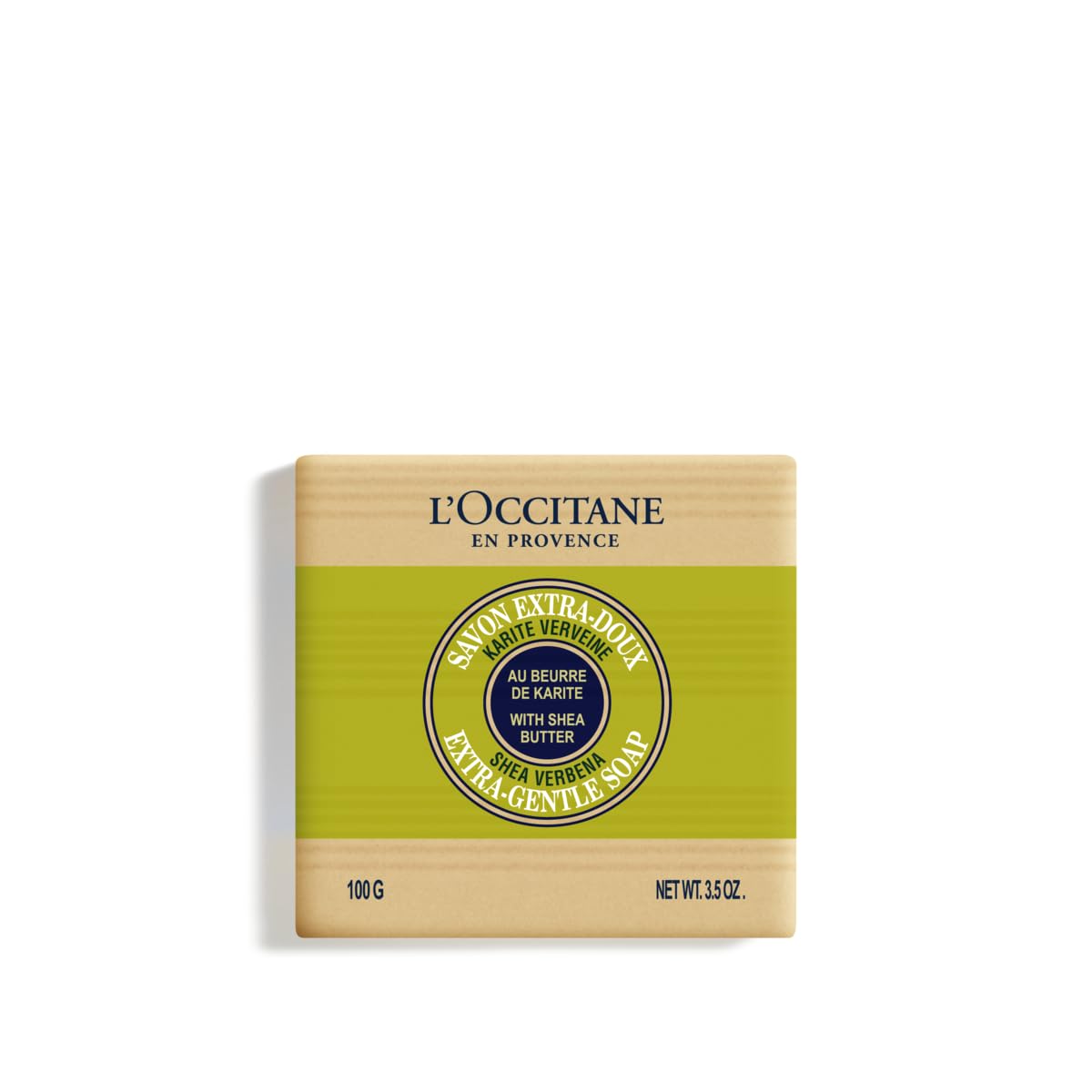 Jabón L'occitane Shea Verbena Extra Suave 100 Ml - Venta Internacional.