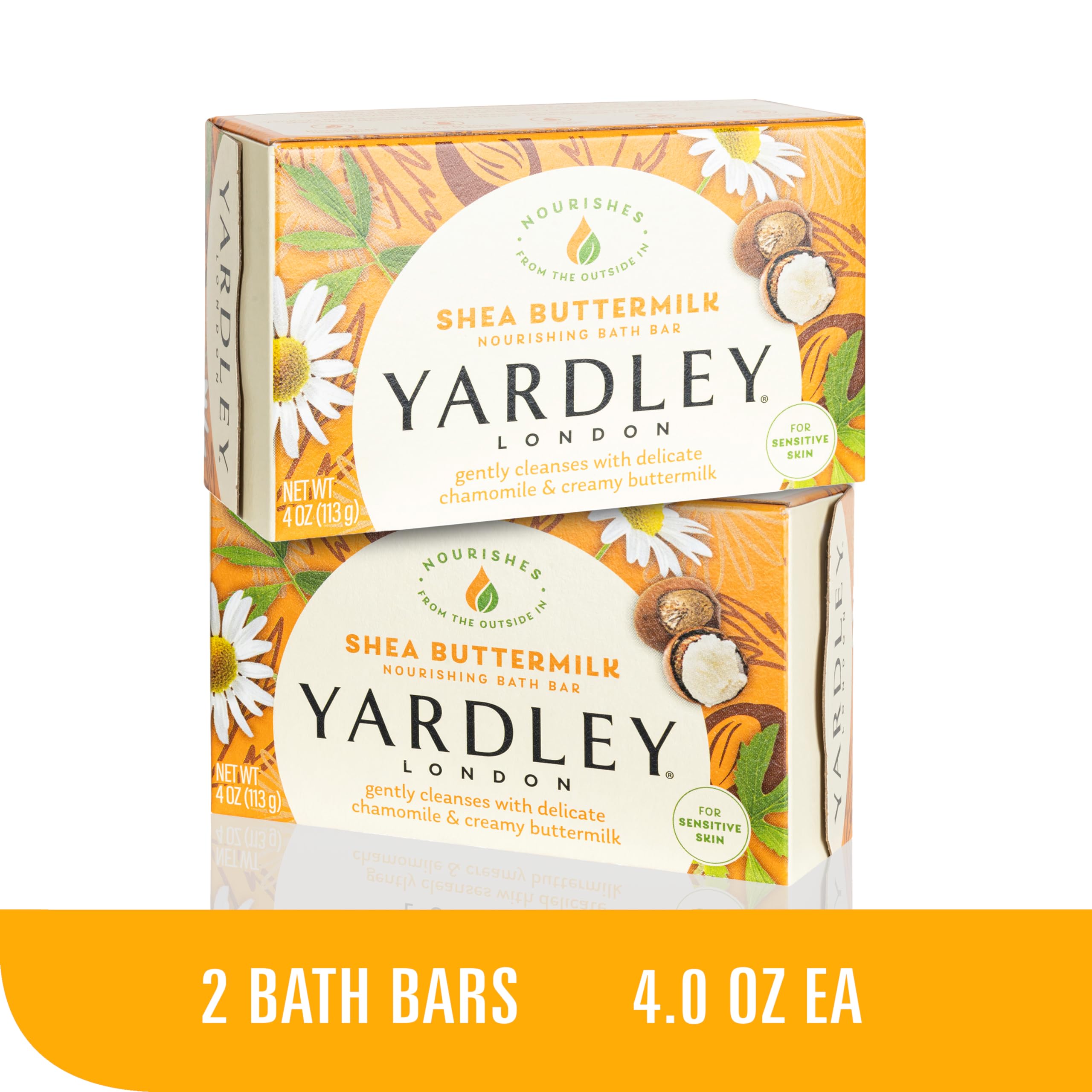 Foto 2 | Jabón Yardley London, Suero De Karité, Piel Sensible, 125 G, 2 Unidades - Venta Internacional.