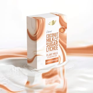 Foto 7 | Jabón Limpiador En Barra Dove Plant Milk, Leche De Coco Y Azúcar - Venta Internacional.