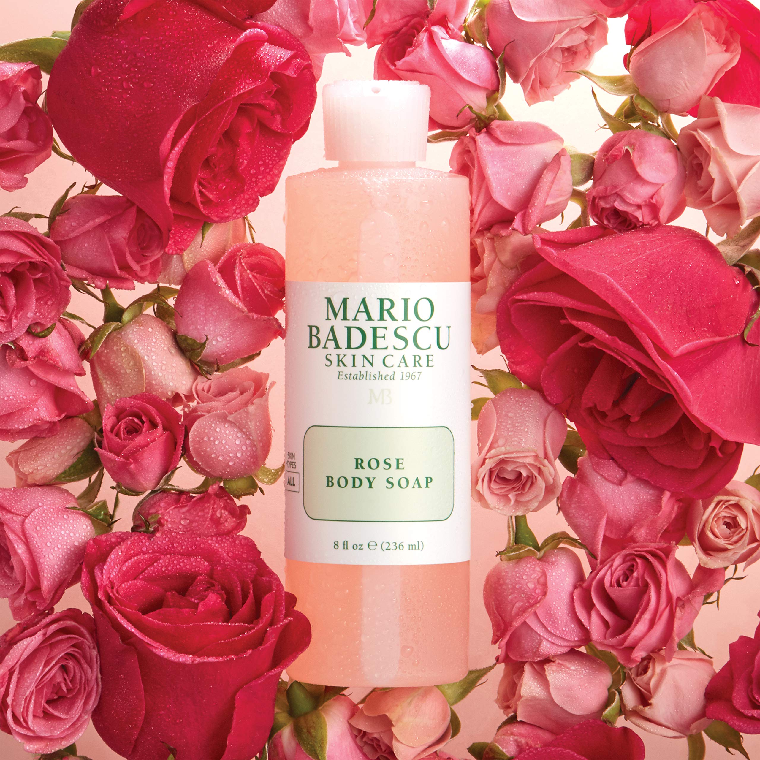 Foto 4 pulgar | Gel De Ducha Mario Badescu Rose Body Soap 240 Ml - Venta Internacional.