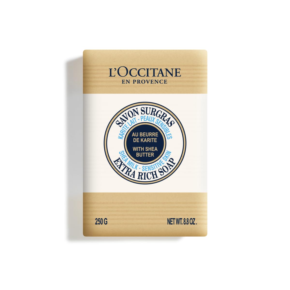 Jabón L'occitane Shea Milk Para Piel Sensible Extra Rico 260 Ml - Venta Internacional.