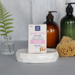 Foto 2 | Barra De Leche De Cabra Soap Kiss My Face Rose + Magnolia 113 G - Venta Internacional.