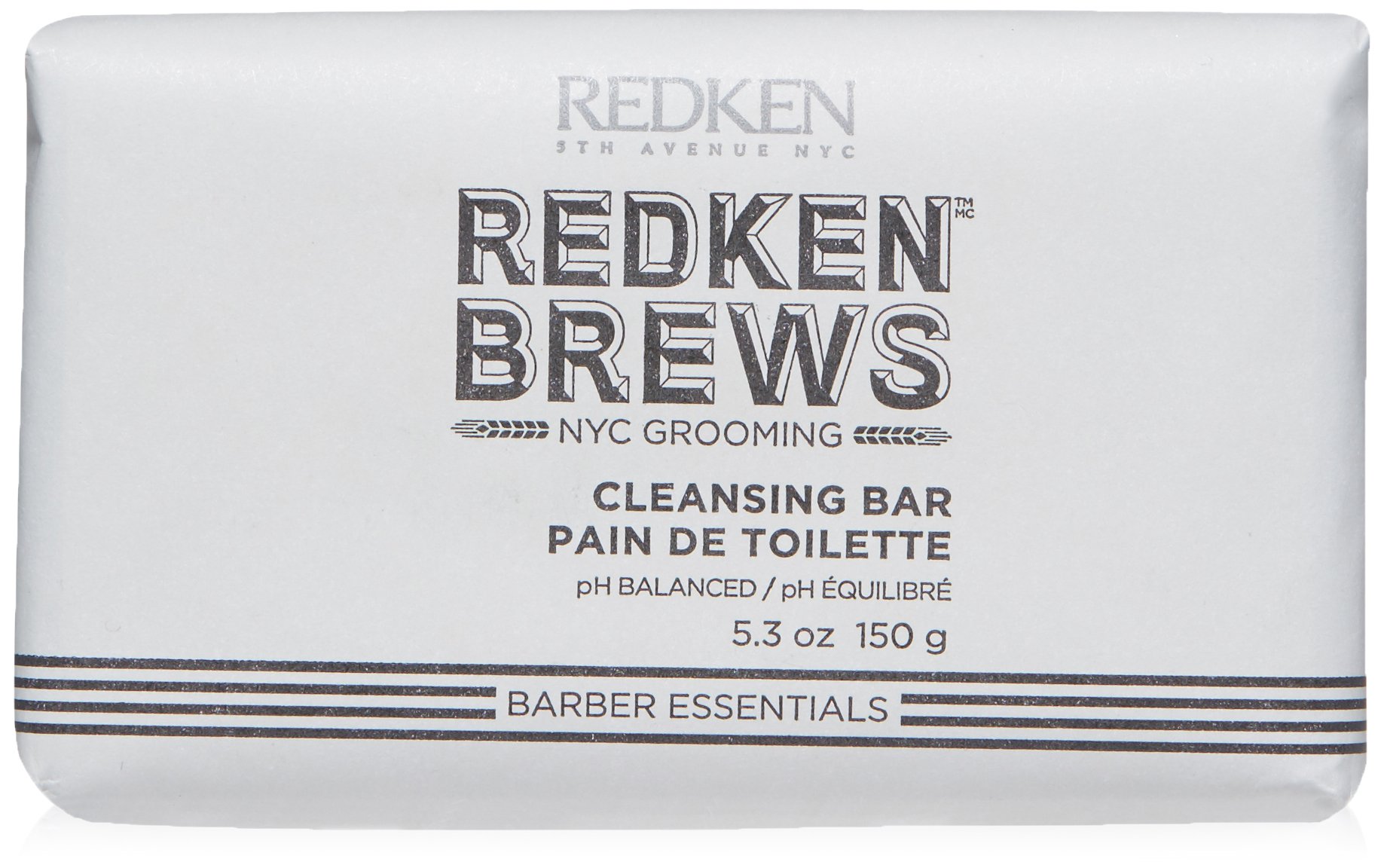 Jabón En Barra Redken Brews Cleanse Para Hombre, 150 Ml, Hidratante - Venta Internacional.