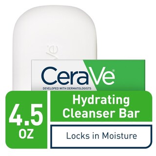 Foto 2 | Barra Limpiadora Cerave Hidratante Sin Jabón, 130 Ml, Con Crema Al 5% - Venta Internacional.