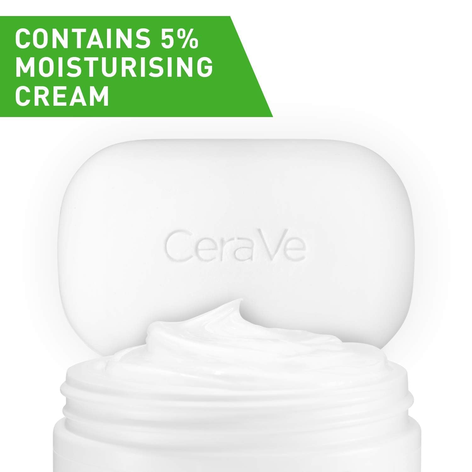 Foto 4 pulgar | Barra Limpiadora Cerave Hidratante Sin Jabón, 130 Ml, Con Crema Al 5% - Venta Internacional.