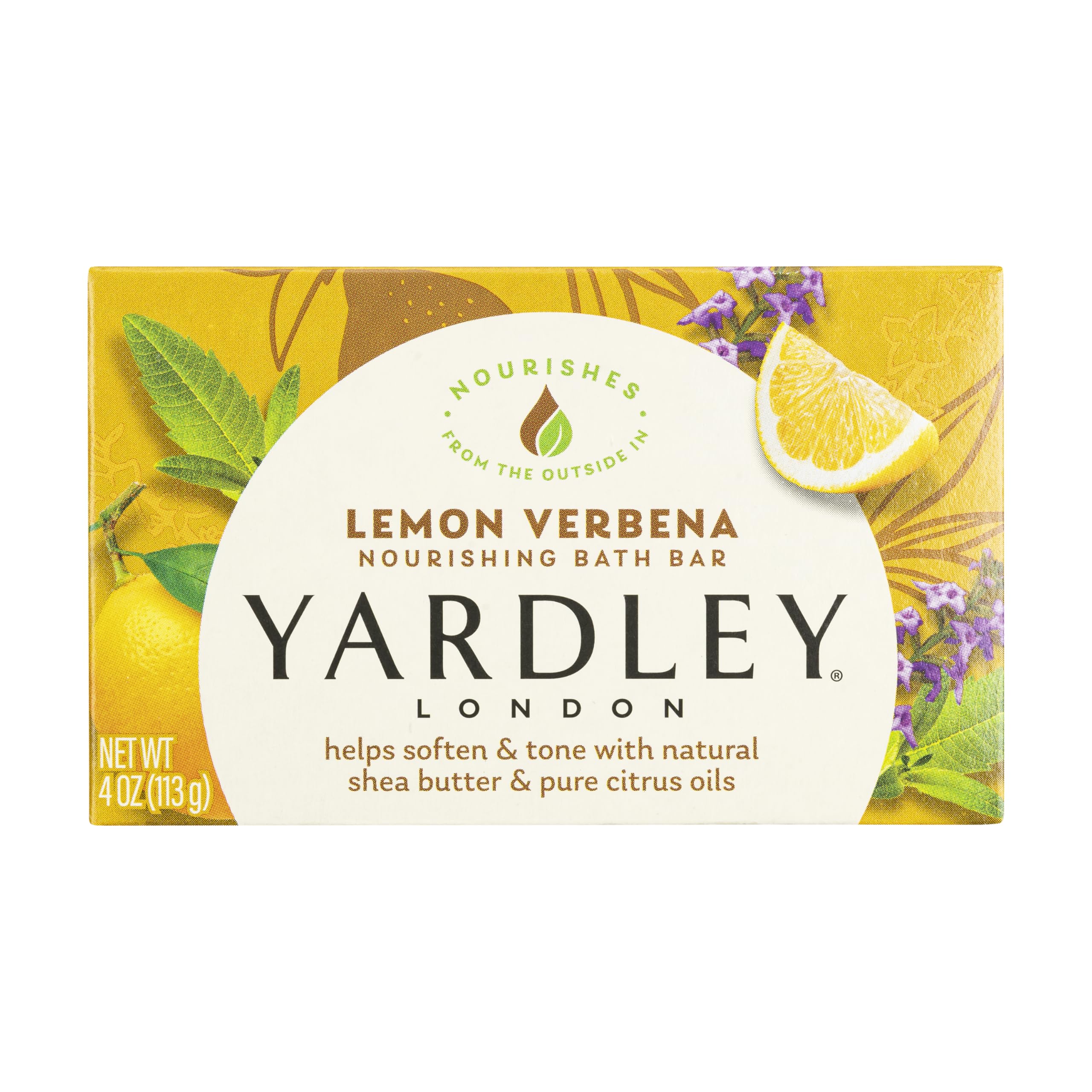 Jabón Hidratante Yardley London Verbena Con Limón, 120 Ml - Venta Internacional.