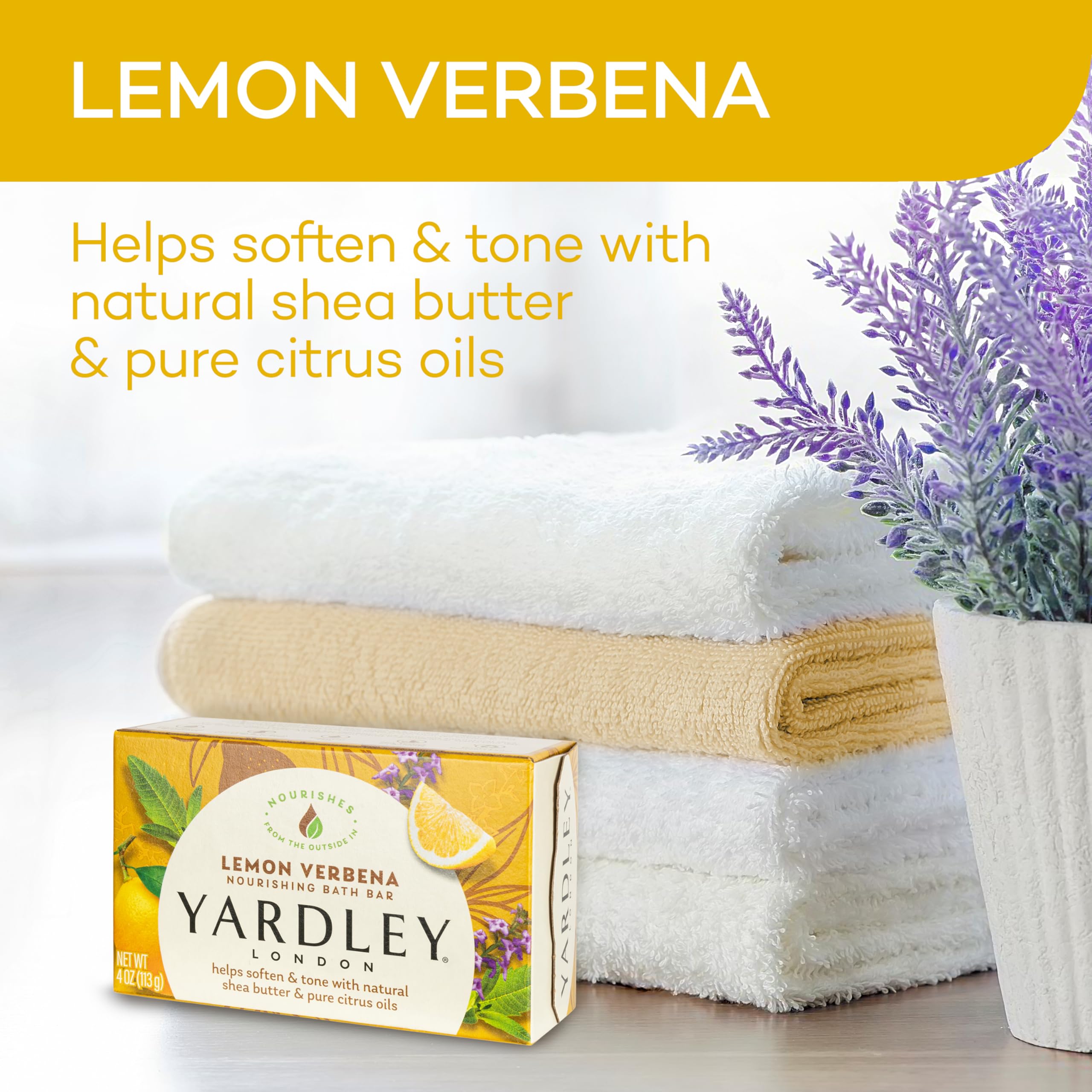 Foto 4 pulgar | Jabón Hidratante Yardley London Verbena Con Limón, 120 Ml - Venta Internacional.