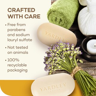 Foto 5 | Jabón Hidratante Yardley London Verbena Con Limón, 120 Ml - Venta Internacional.