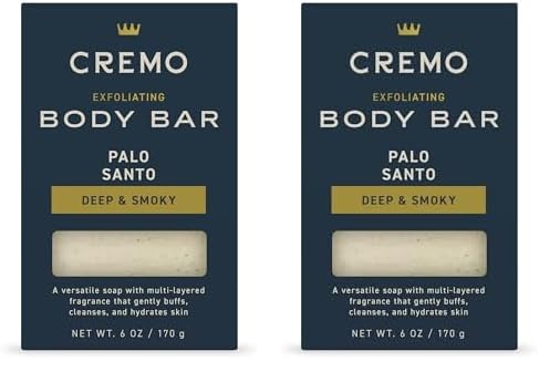 Barras Corporales Exfoliantes Cremo Palo Santo Con Roca De Lava Y Karité (2) - Venta Internacional.