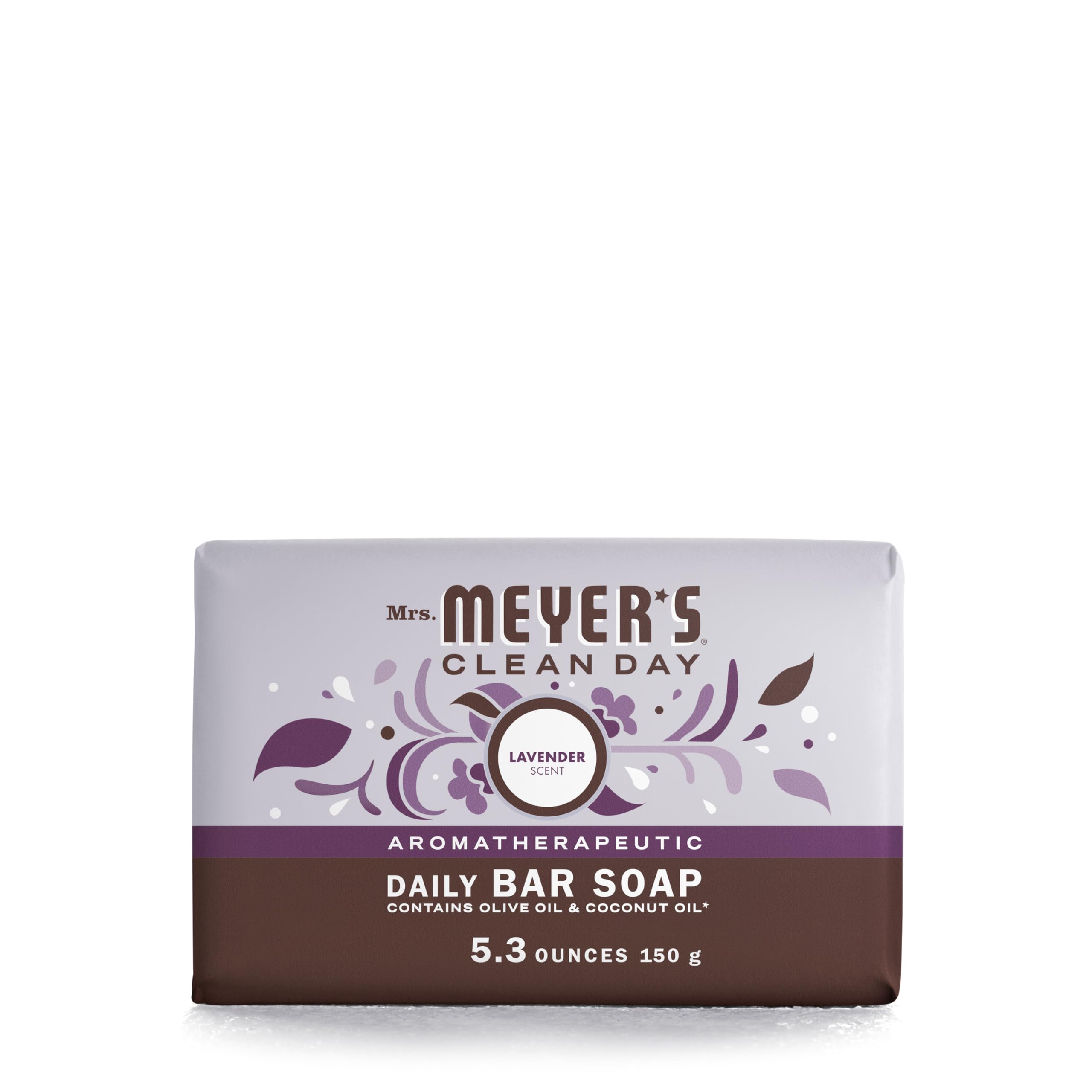 Jabón En Barra Mrs. Meyer's Clean Day Lavender 150 Ml 1 Barra - Venta Internacional.