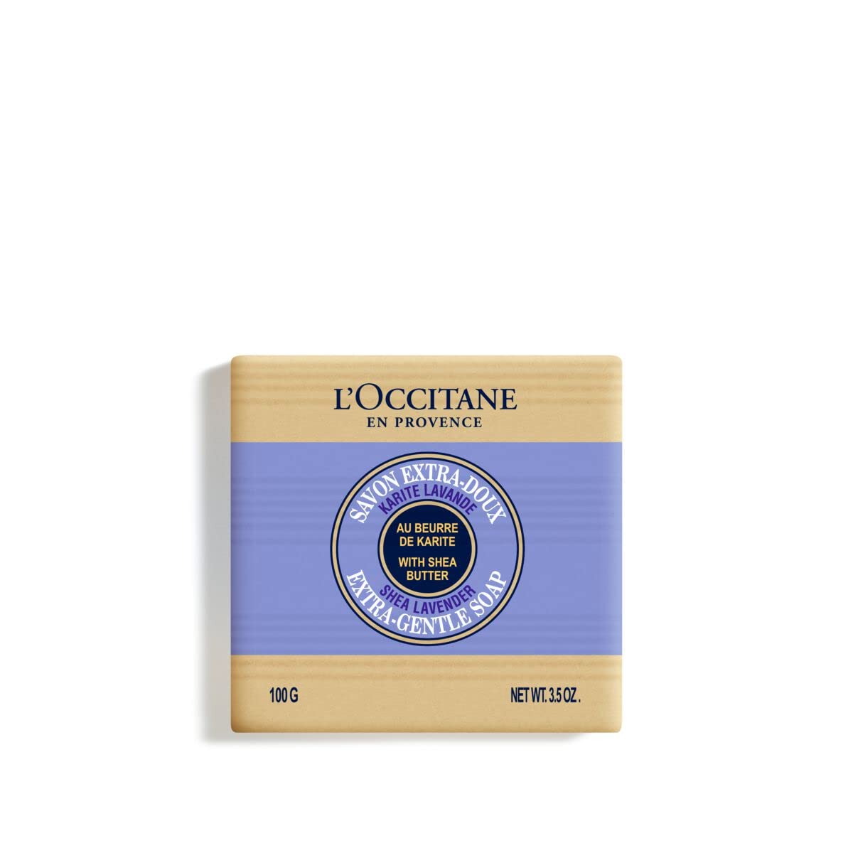 Foto 2 pulgar | Jabón L'occitane Con Karité Y Lavanda Extrasuave, 100 Ml - Venta Internacional.