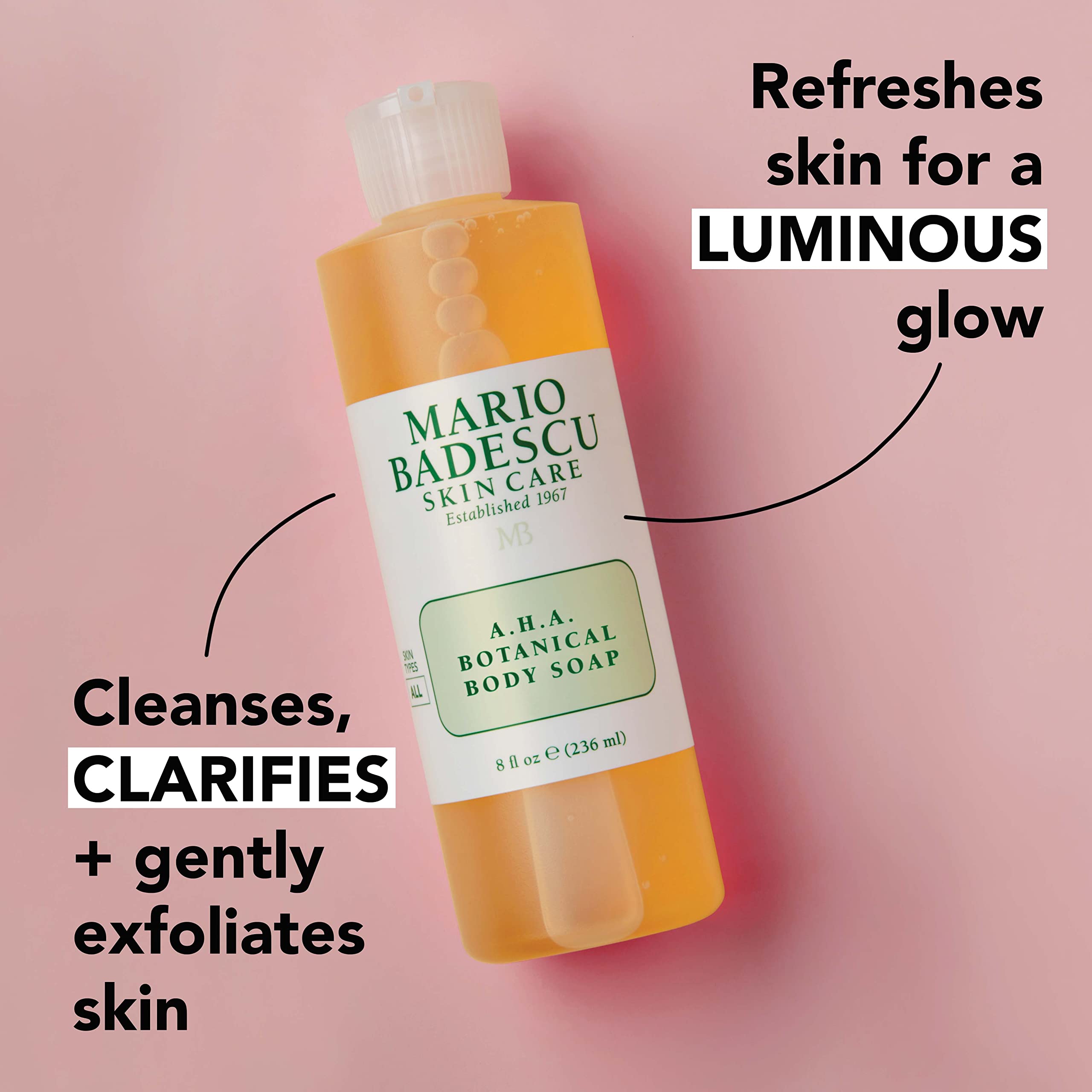 Foto 3 | Gel De Baño Mario Badescu Aha Botanical 240 Ml Con Ácido Glicólico - Venta Internacional.