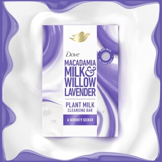 Foto 7 | Jabón Limpiador En Barra Dove Plant Milk Macadamia & Willow 150 G X4 - Venta Internacional.
