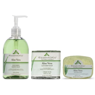 Foto 3 | Barra De Glicerina Soap Clearly Natural, Aloe Vera, 350 Ml, 3 Unidades - Venta Internacional.