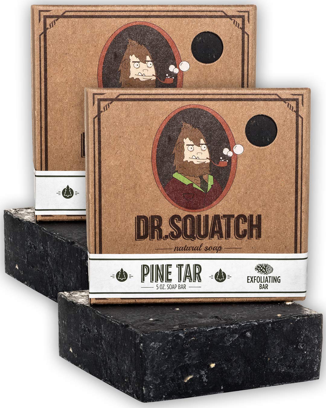 Foto 2 pulgar | Paquete De 2 Unidades De Alquitrán De Pino Soap Dr. Squatch Para Hombre - Venta Internacional.