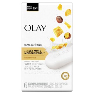 Foto 1 | Manteca De Karité Soap Olay Moisture Outlast Ultra Moisture, 111 Ml - Venta Internacional.