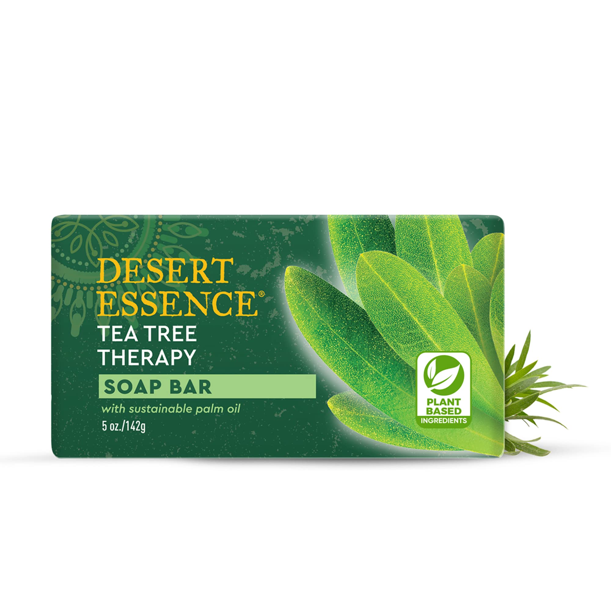 Foto 3 pulgar | Jabón En Barra Limpiador Desert Essence Tea Tree Therapy 150 Ml - Venta Internacional.