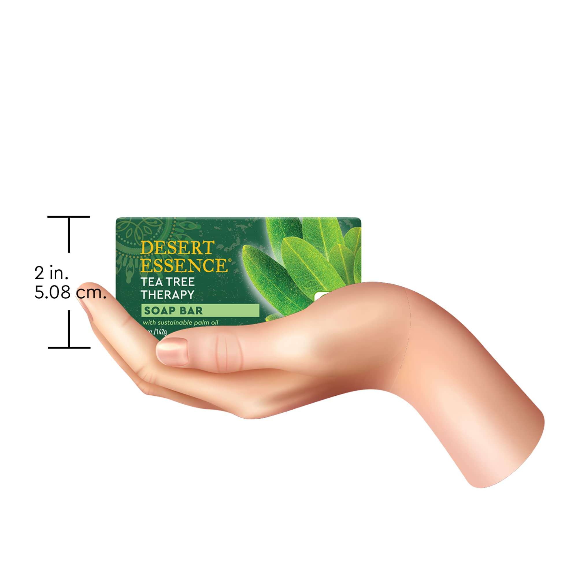 Foto 8 pulgar | Jabón En Barra Limpiador Desert Essence Tea Tree Therapy 150 Ml - Venta Internacional.