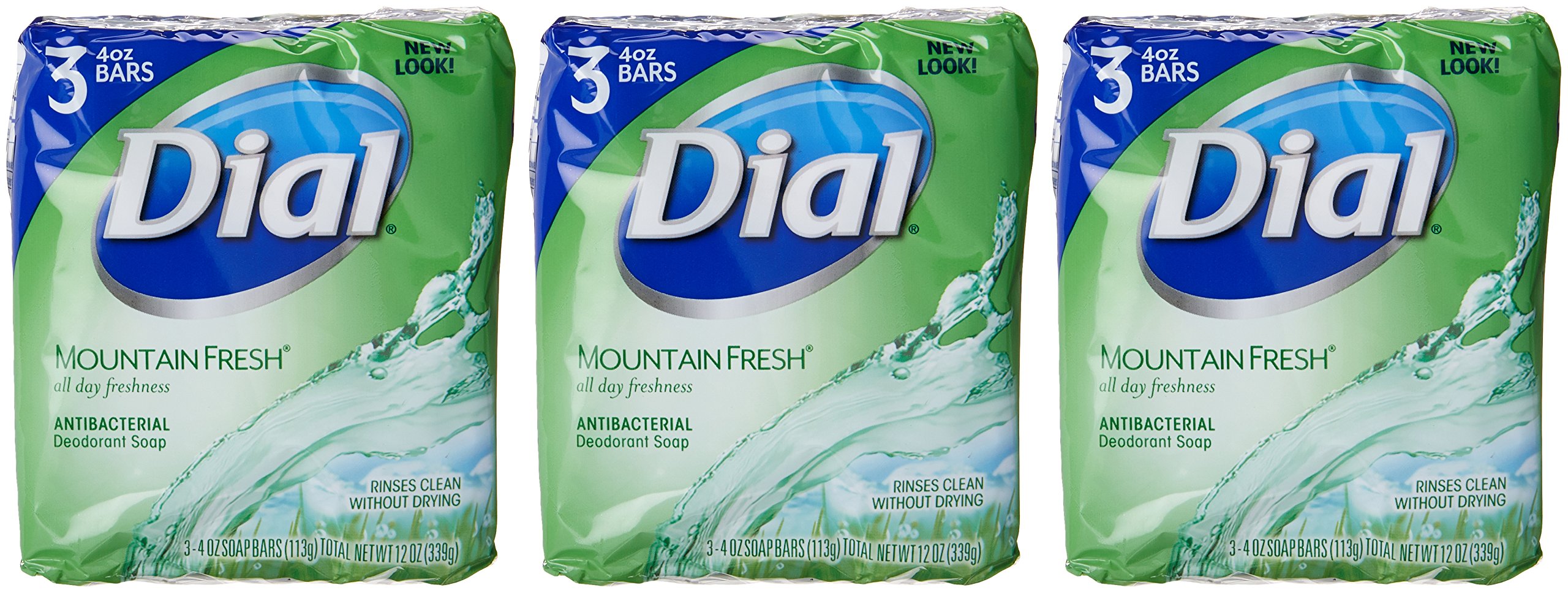 Foto 3 | Desodorante Antibacteriano Soap Dial Mountain Fresh, 9 X 118 Ml - Venta Internacional.