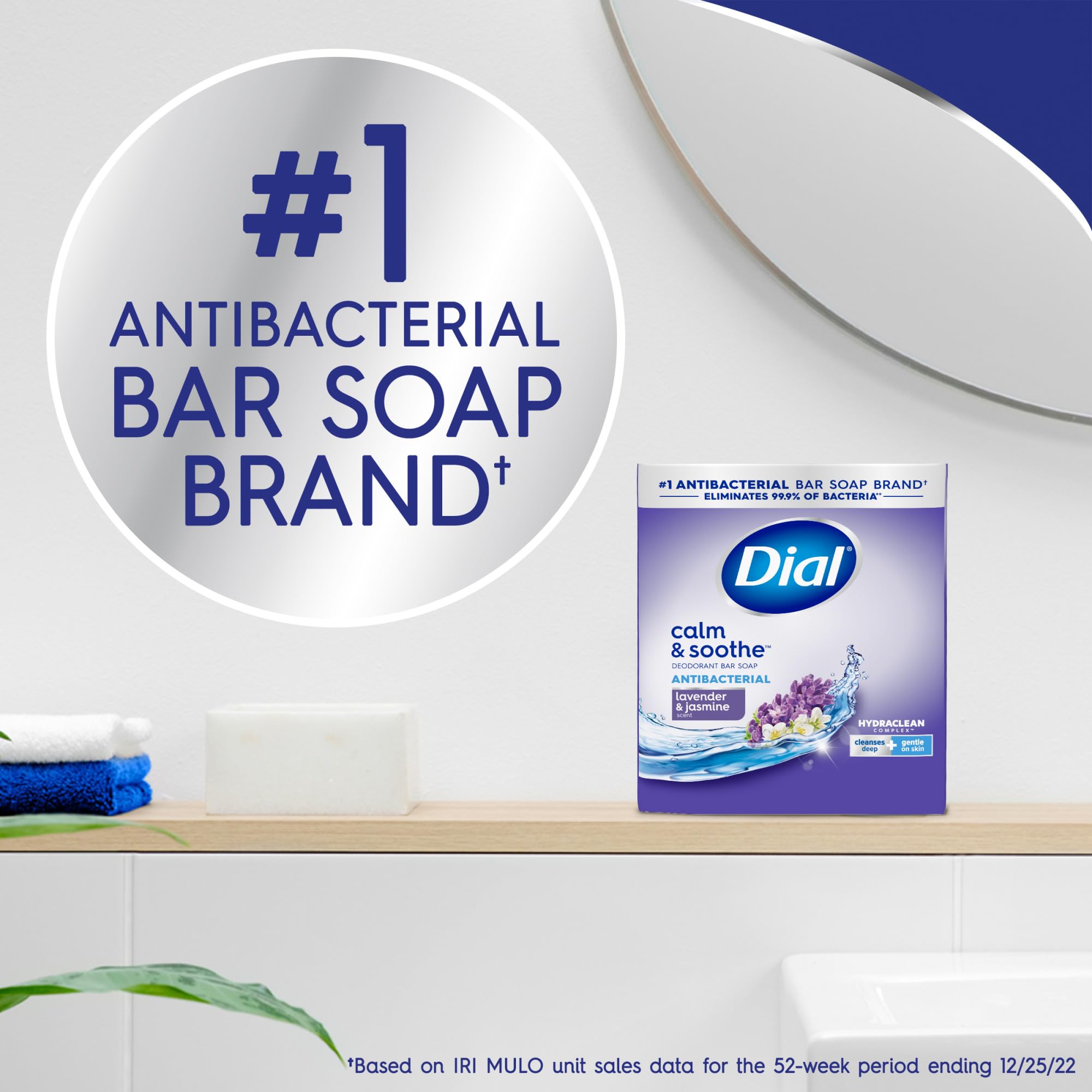 Foto 4 | Desodorante Antibacteriano Completo Soap Dial, 8 Barras, 4 Onzas - Venta Internacional.