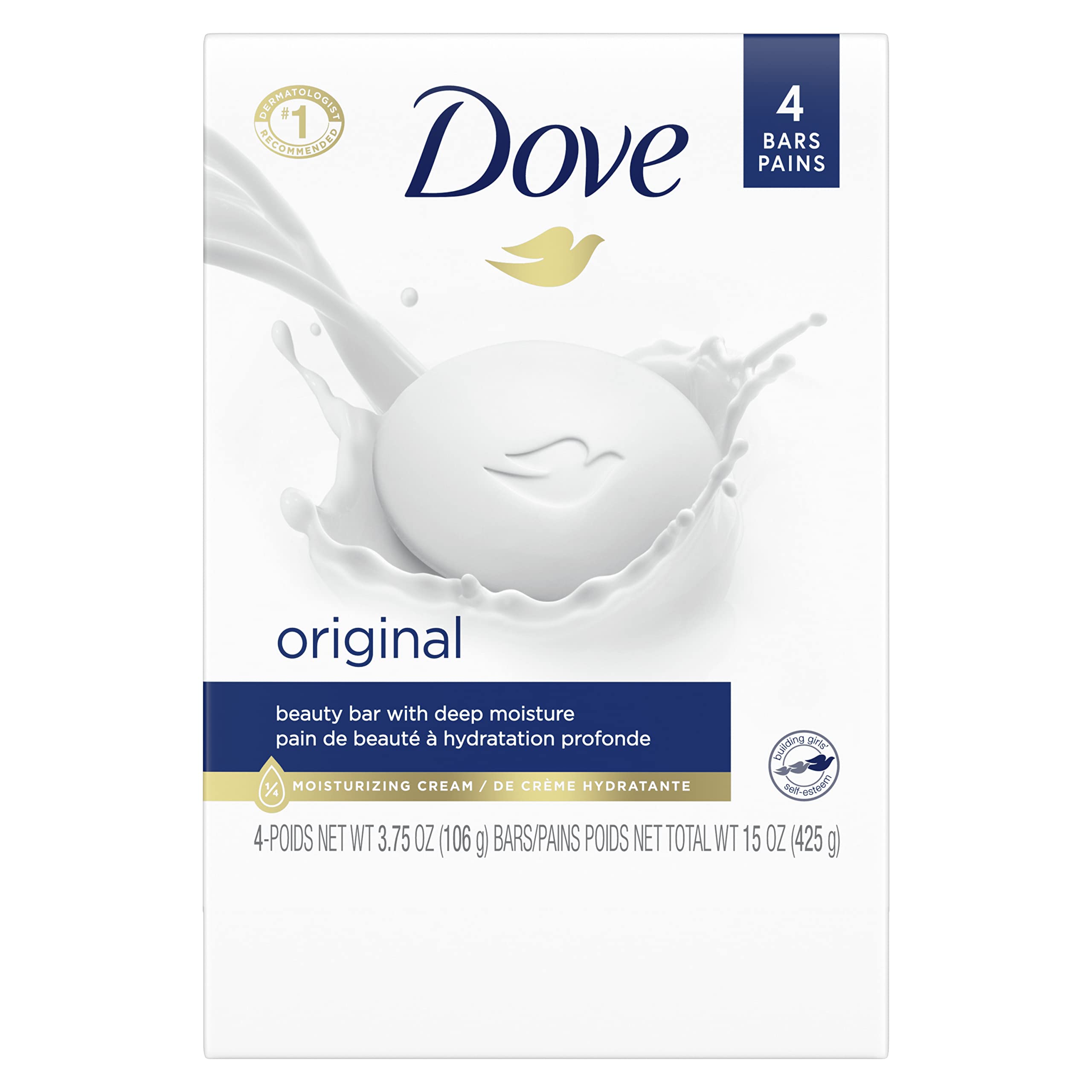 Foto 2 pulgar | Limpiador Suave Para Piel Beauty Bar Dove, 110 G, 4 Barras - Venta Internacional.