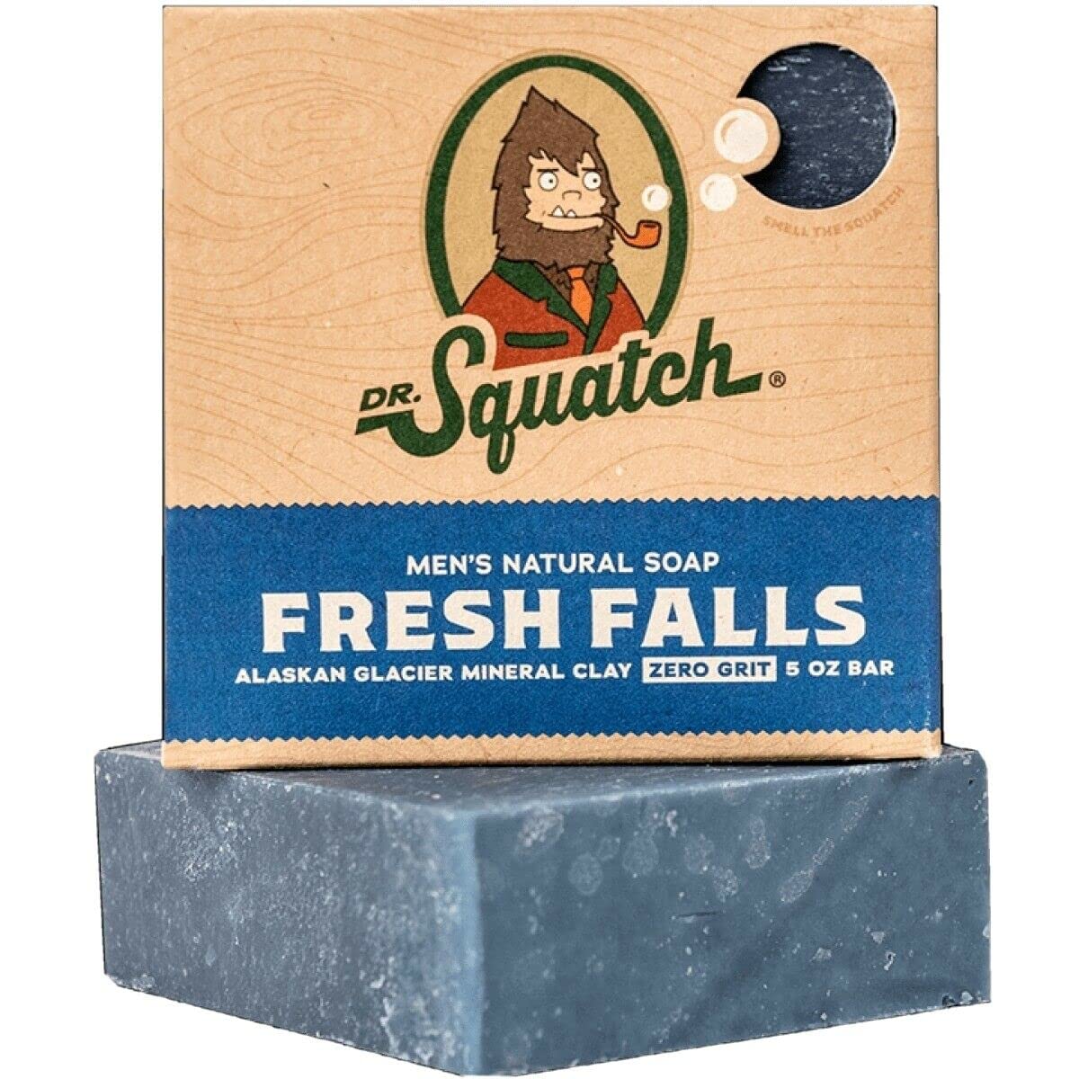 Jabón En Barra Dr. Squatch All Natural Para Hombre Fresh Falls 0 Grit - Venta Internacional.