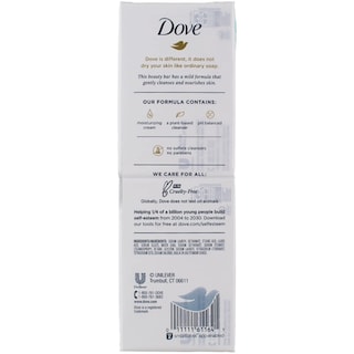 Foto 3 | Beauty Bar Dove Para Pieles Más Suaves Y Sensibles, 6 X 100 G - Venta Internacional.