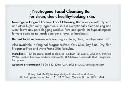 Foto 4 | Jabón Neutrogena Original 100 Ml (paquete De 6) - Venta Internacional.