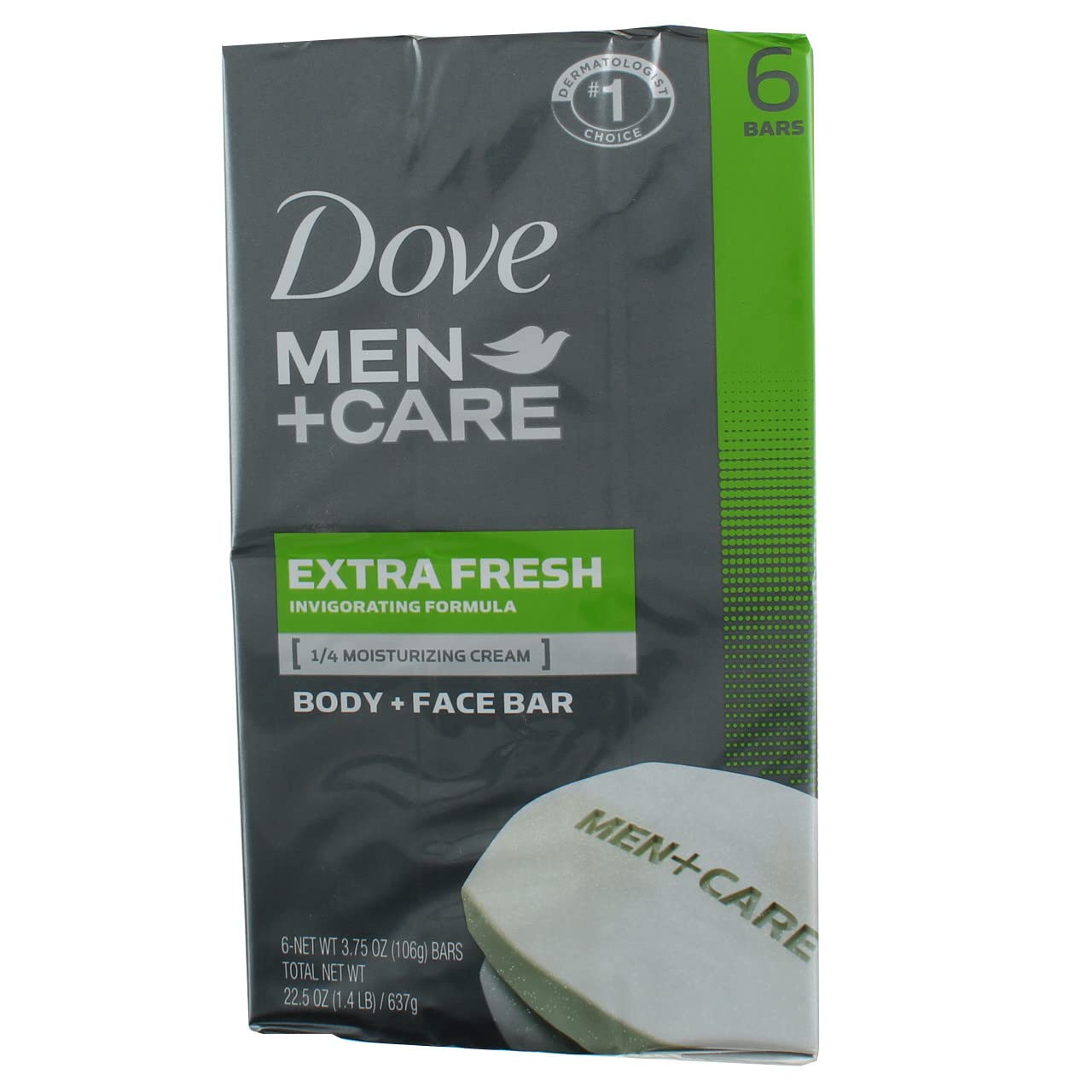 Foto 2 pulgar | Jabón Dove Men+care Extra Fresh Para Cuerpo Y Rostro, 6 X 113 G (paquete De 2) - Venta Internacional.