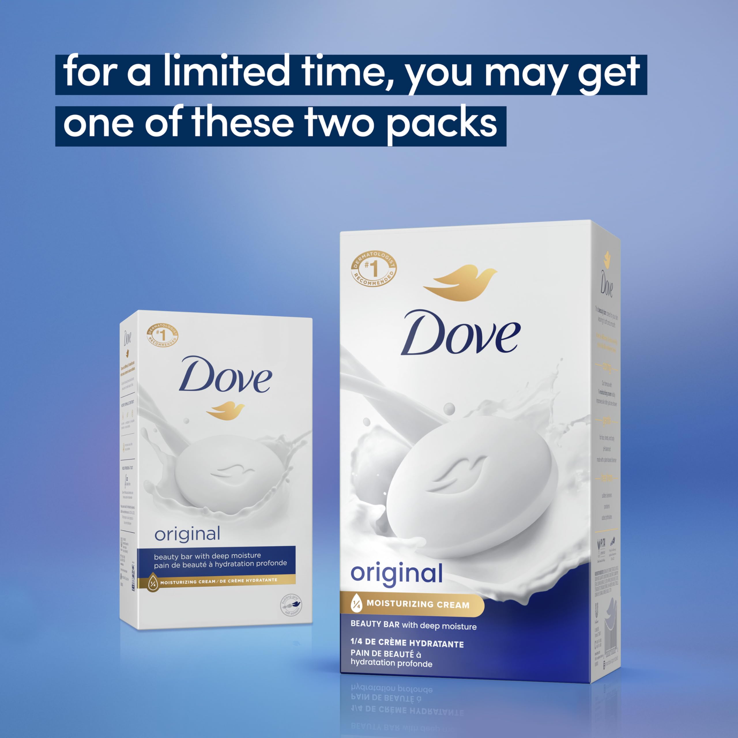 Foto 2 | Barra De Jabón Dove Beauty Original, 6 X 100 G Con 100 Ml De Humectante - Venta Internacional.