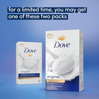 Foto 2 | Barra De Jabón Dove Beauty Original, 6 X 100 G Con 100 Ml De Humectante - Venta Internacional.