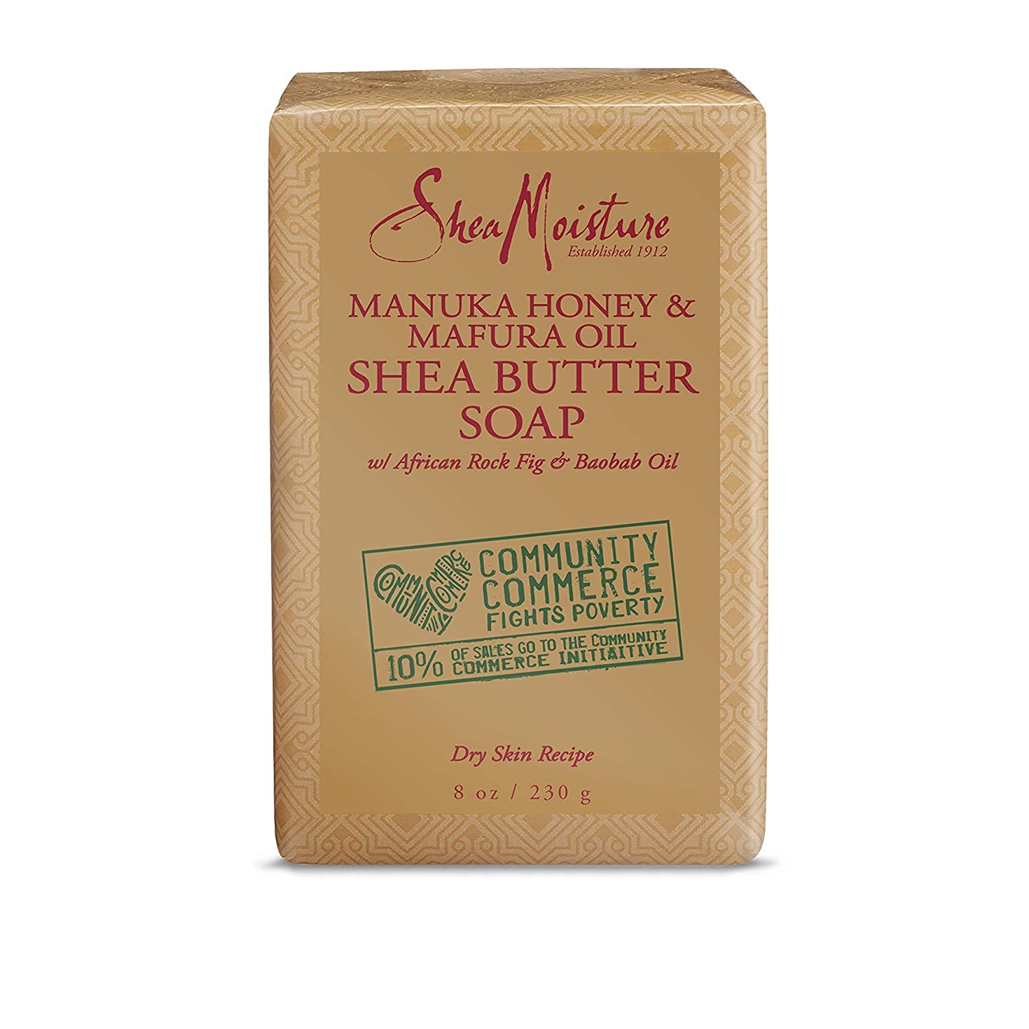 Foto 2 pulgar | Jabón En Barra Sheamoisture Manteca De Karité Y Miel De Manuka 240 Ml Para Piel Seca - Venta Internacional.