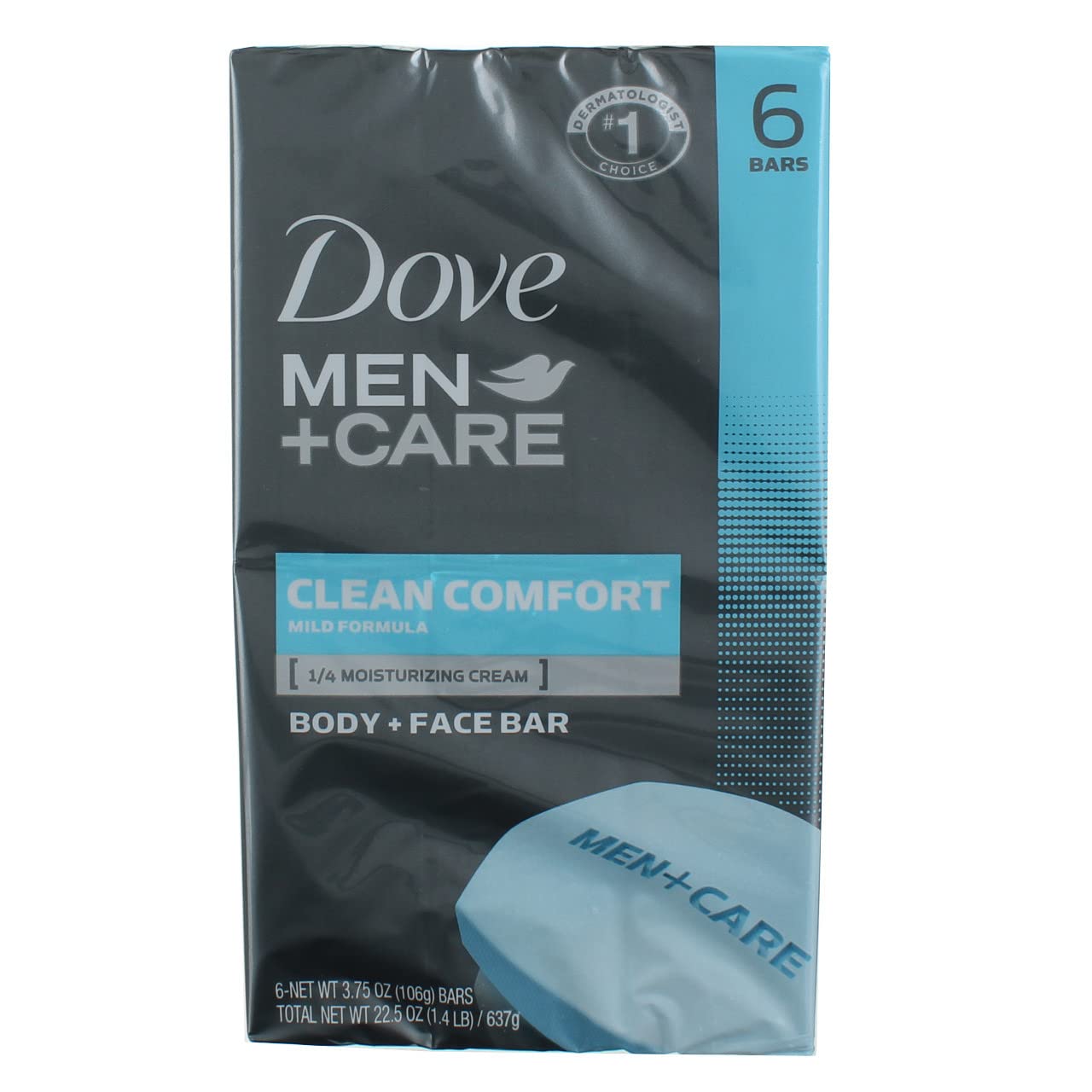 Jabón Dove Men+care Clean Comfort 113 G 6 Unidades - Venta Internacional