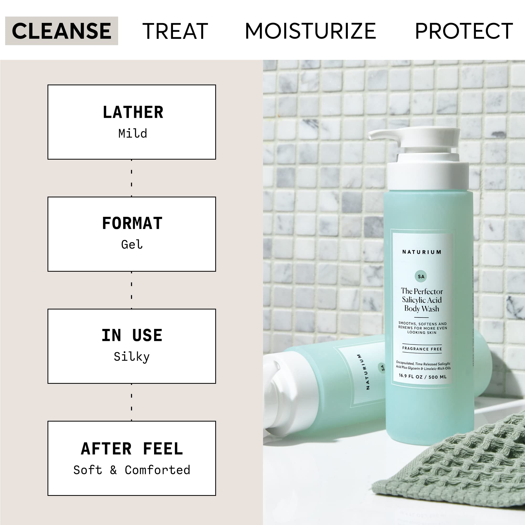 Foto 3 pulgar | Gel de Baño Naturium The Perfector 500 Ml - Venta Internacional