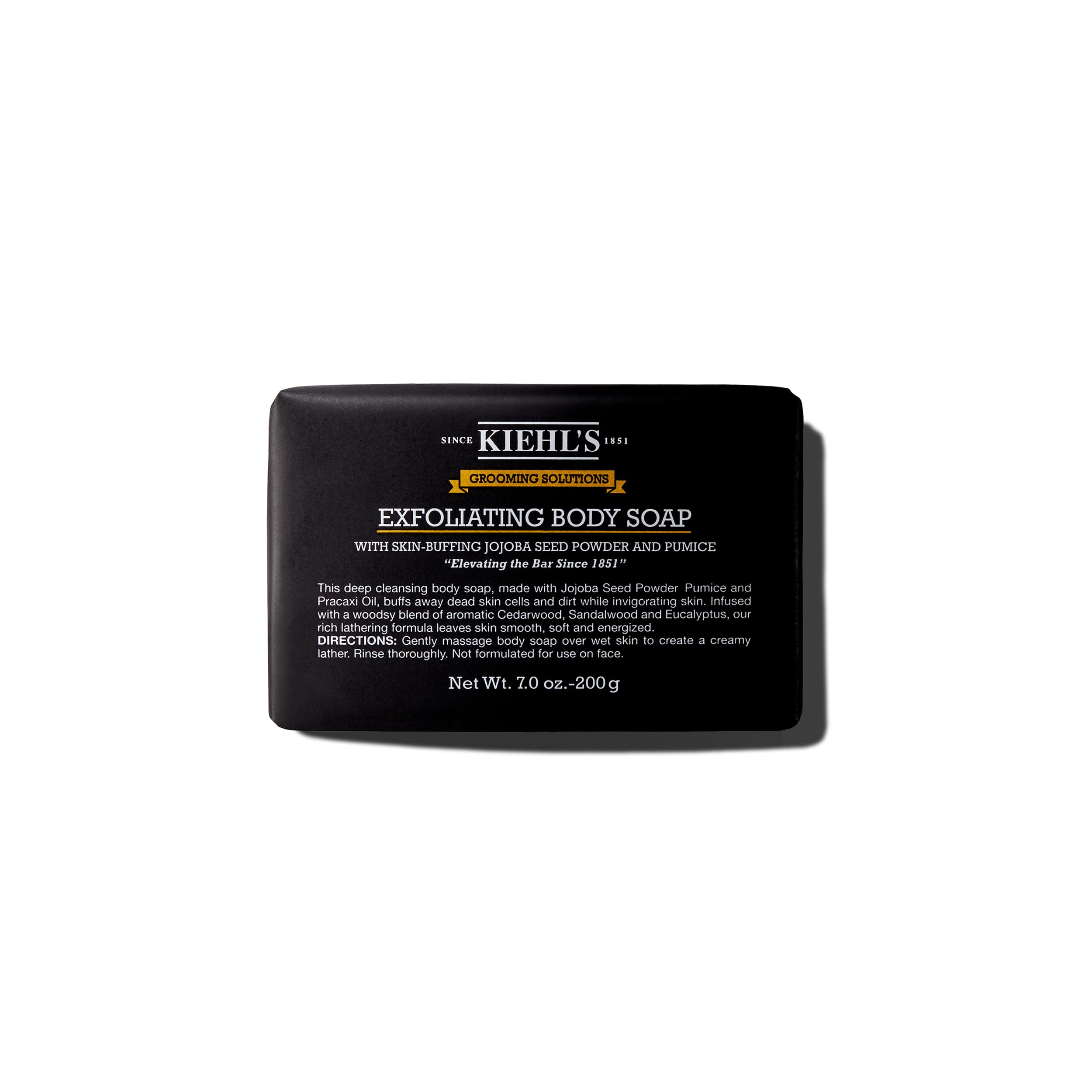 Barra Corporal Exfoliante Soap Kiehl's Grooming Solutions 200 g - Venta Internacional