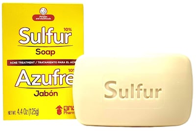 Foto 1 | Jabón Biosulfur Sulfur Para Tratamiento Del Acné Con Lanolina 130 Ml - Venta Internacional.