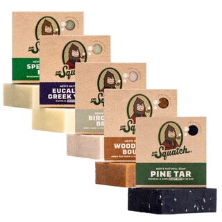 Foto 1 | Jabón en Barra Dr. Squatch All Natural 5 Piezas para Hombre - Venta Internacional
