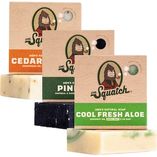 Foto 1 | Jabón en Barra Dr. Squatch All Natural para Hombre 3 Piezas - Venta Internacional