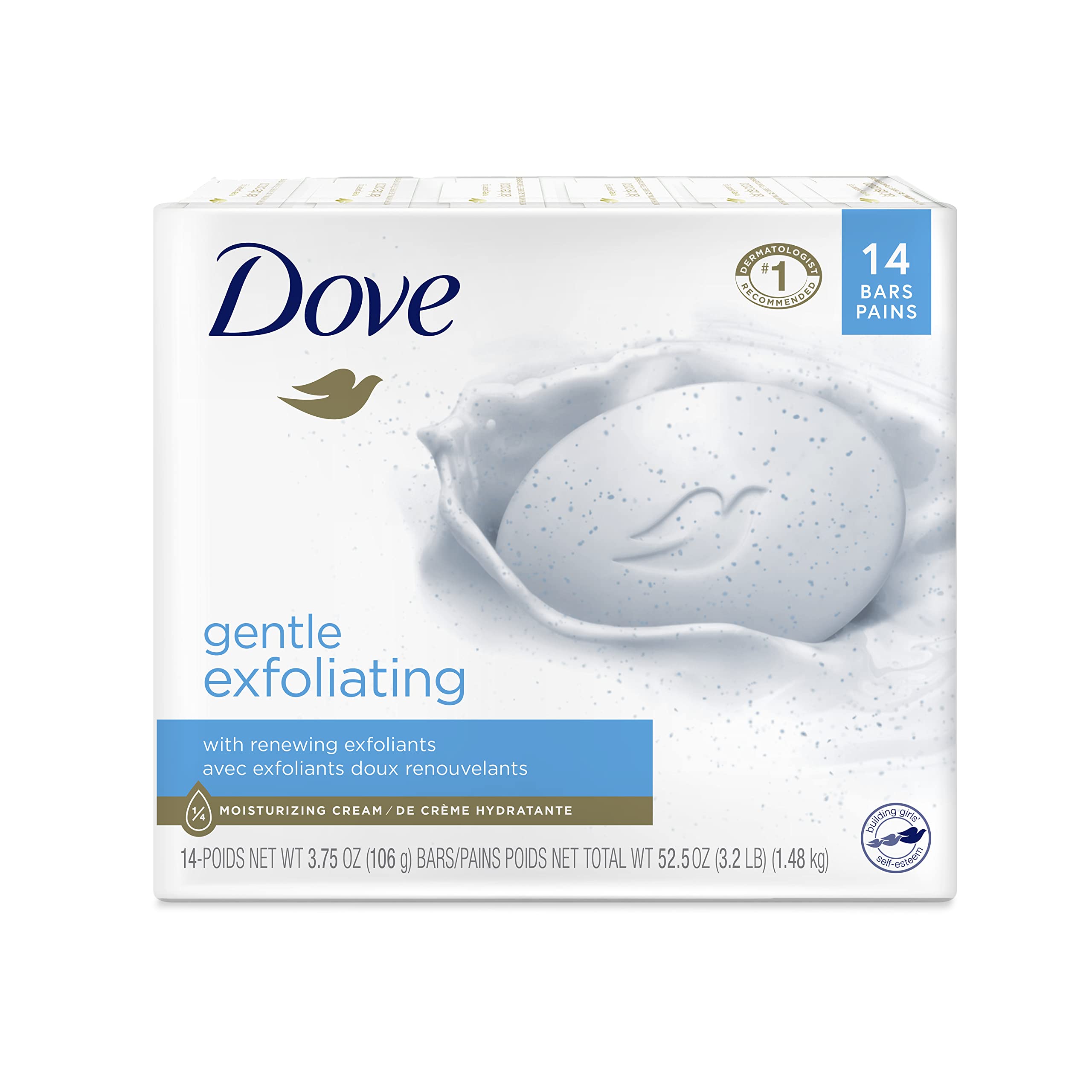 Foto 2 pulgar | Beauty Bar Dove More Hidratante Suave Exfoliante 110 G X 14 - Venta Internacional.