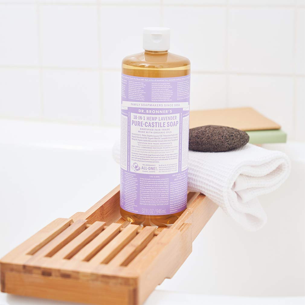 Foto 8 pulgar | Jabón Líquido Dr. Bronner's Pure-castile Lavender 946 ml Paquete de 2 - Venta Internacional