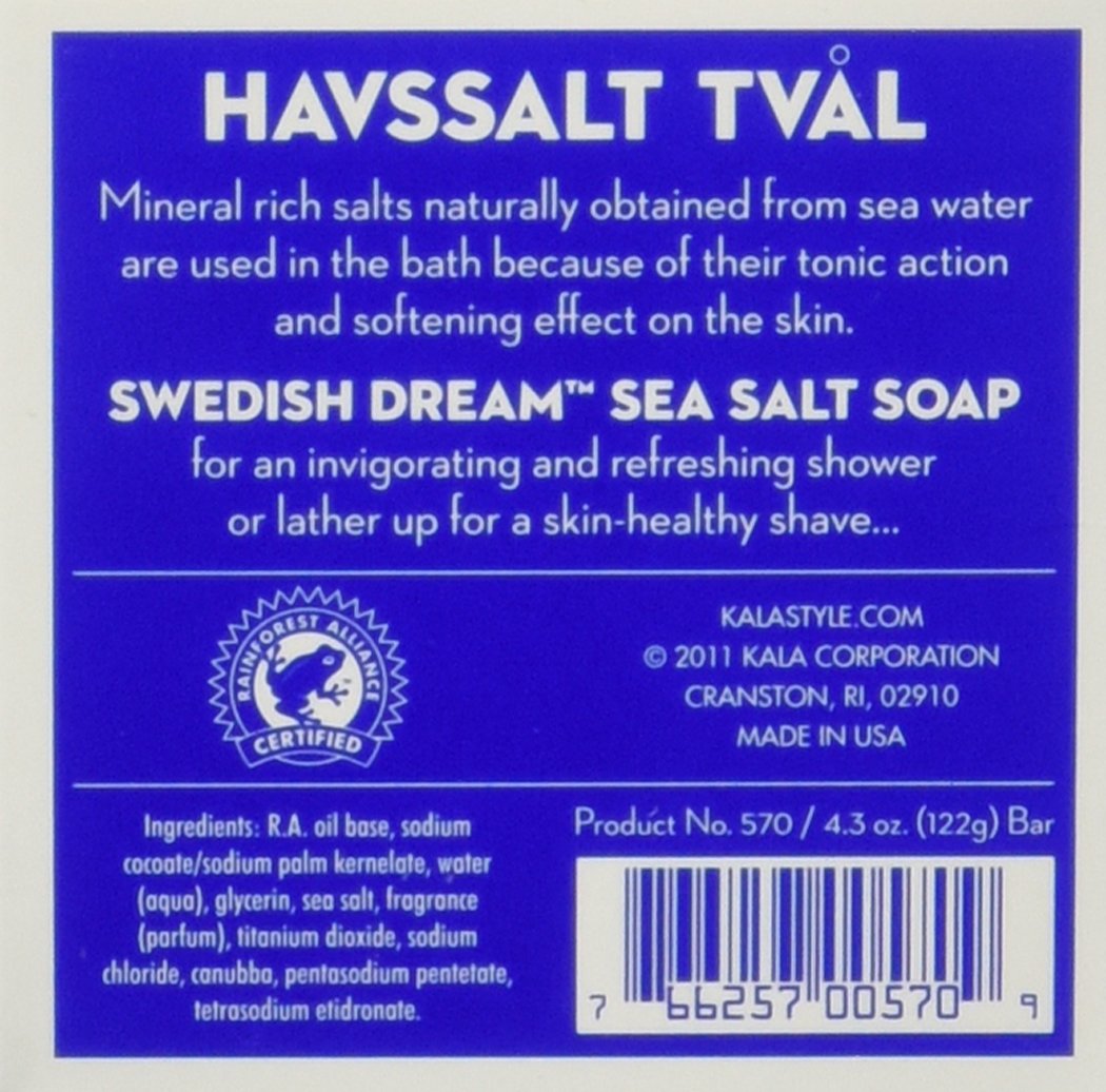 Foto 3 pulgar | Set de Jabón Kala Swedish Dream Sea Salt Paquete de 3 - Venta Internacional
