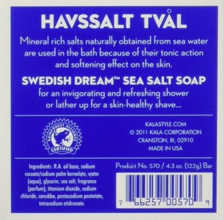 Foto 2 | Set de Jabón Kala Swedish Dream Sea Salt Paquete de 3 - Venta Internacional