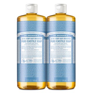 Foto 1 | Jabón Líquido Dr. Bronner's Pure-castile Baby sin Perfume 946 Ml Paquete de 2 - Venta Internacional